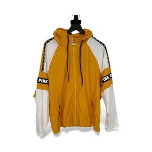 Pink by Victoria's Secret Windbreaker with Breakaway Sides Women’s Size M